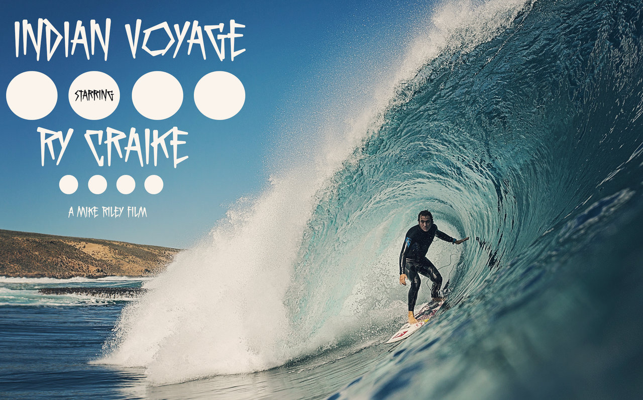 ライ・クレイクによるインド洋でのライディング映像