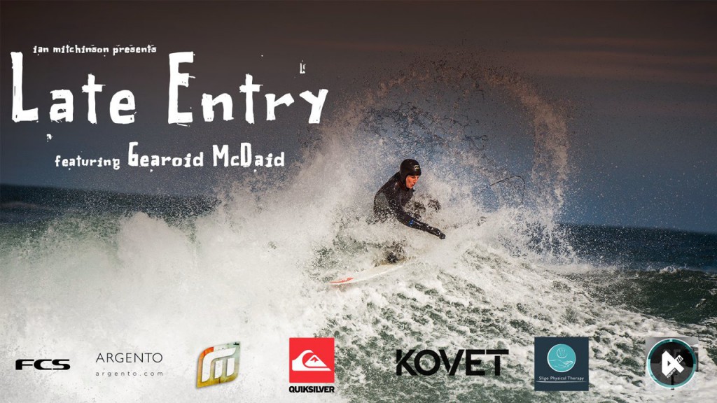 アイルランドの注目若手サーファーで国内チャンプのゲアロイド・マクデイド