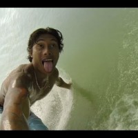 シーズン入りしたばかりのチャングーの波