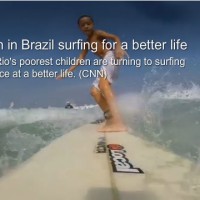 サーフィンはファベーラを抜け出す手段となるのか！？