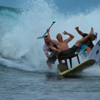SUPを使って遊ぶファンセッションinメンタワイ諸島