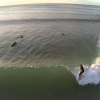 ロングボーダーの聖地「ヌーサヘッズ」でのドローン映像