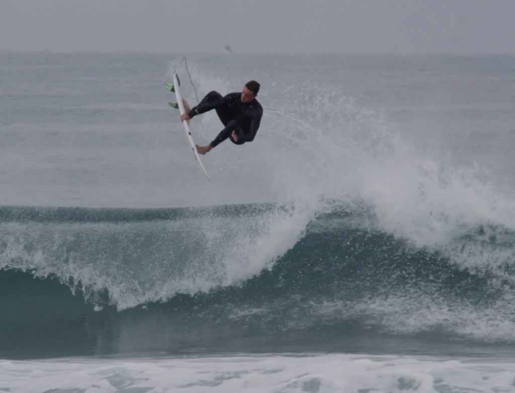 クイックシルバー・プロ・フランス開催直前のセッション：マット・バンティング