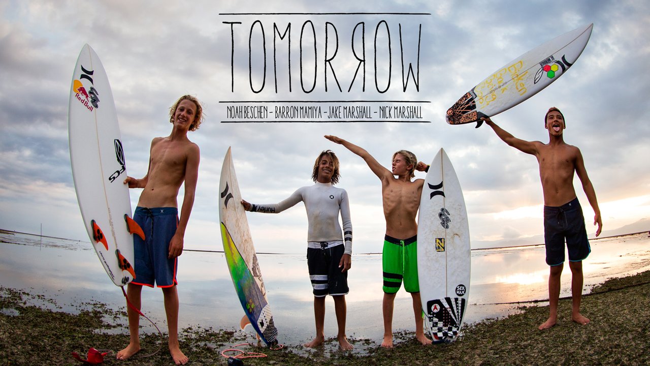 ハーレーのグロメットサーファーによるサーフムービー「Tomorrow」