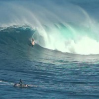 パイプマスターズのトライアルイベント翌日のジョーズセッション