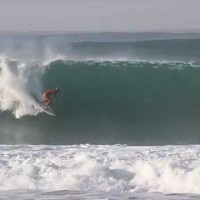 ヨーロッパを襲ったビッグスウェル炸裂のスーパーチューボスでセッション:マット&デーン