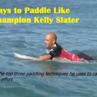 ケリー・スレーターから学ぶパドリングのコツと上達方法