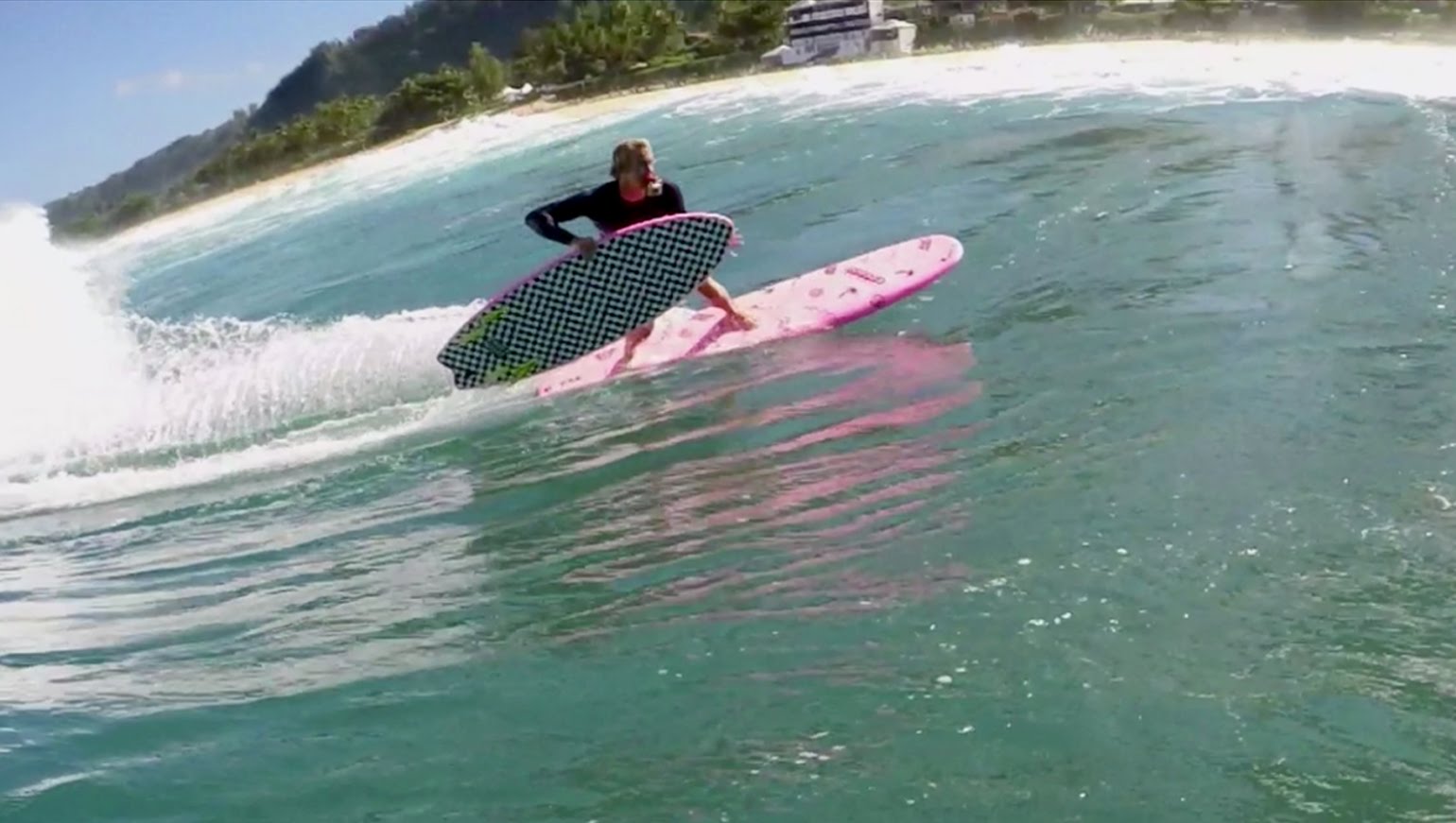 ザ・ウェッジに続きバックドアでのボードトランスファー：ジェイミー・オブライエン