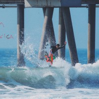 小波最強のフィリペ・トレドが魅せる小波エアーサーフ@南カリフォルニア