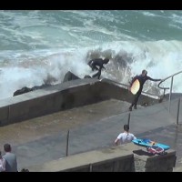 海から上がりたくても上がれない恐怖