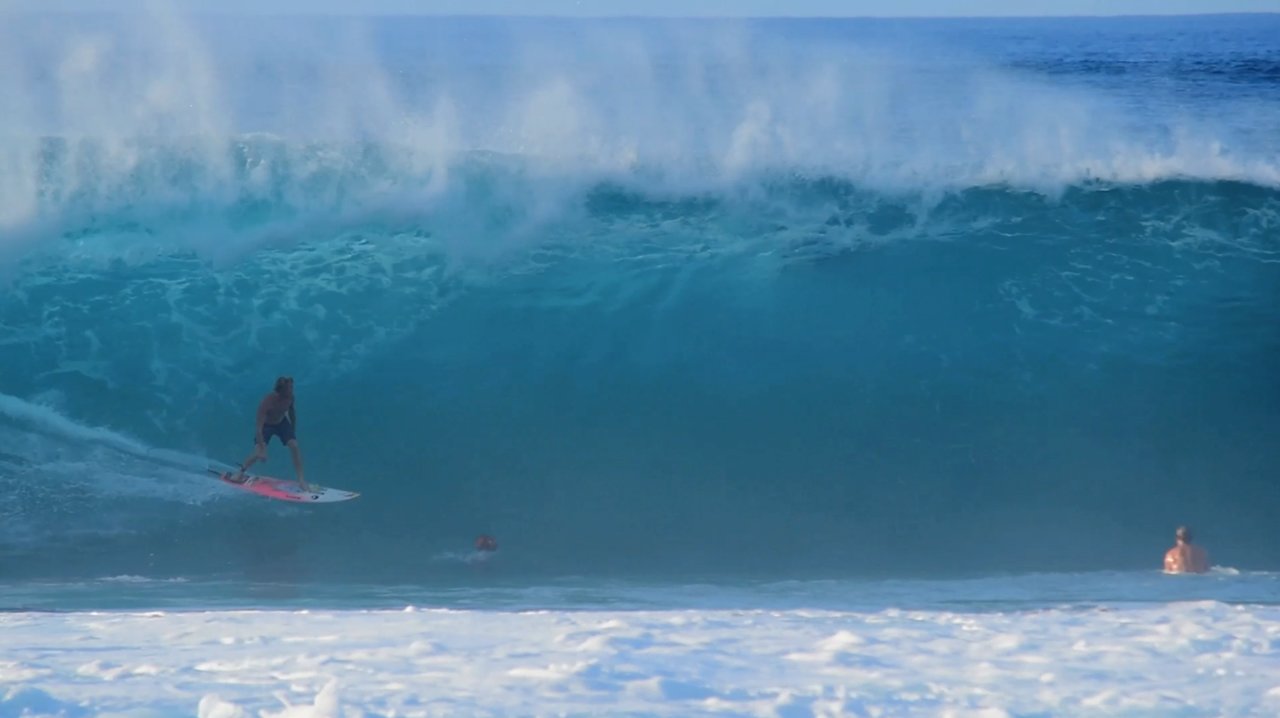 2014/2015年シーズン「Oakley Wave of the Winter」を受賞したジェイミー・オブライエン