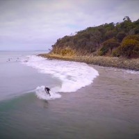 1分以上もライド可能なタスマニアのロングウェイブ