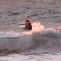 リップカールプロ前のジム&フリーサーフセッション：サリー・フィッツギボンズ