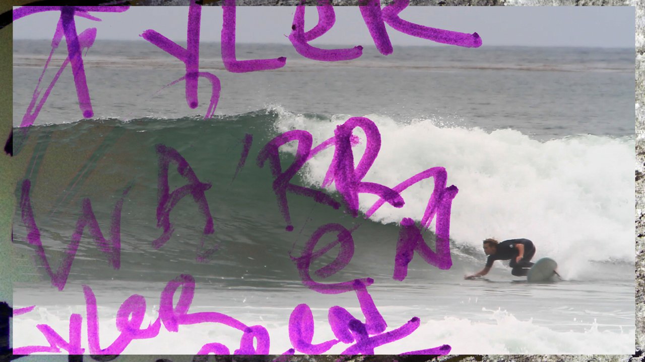 シェイプもライディングもアート表現の一貫とするタイラー・ウォーレン