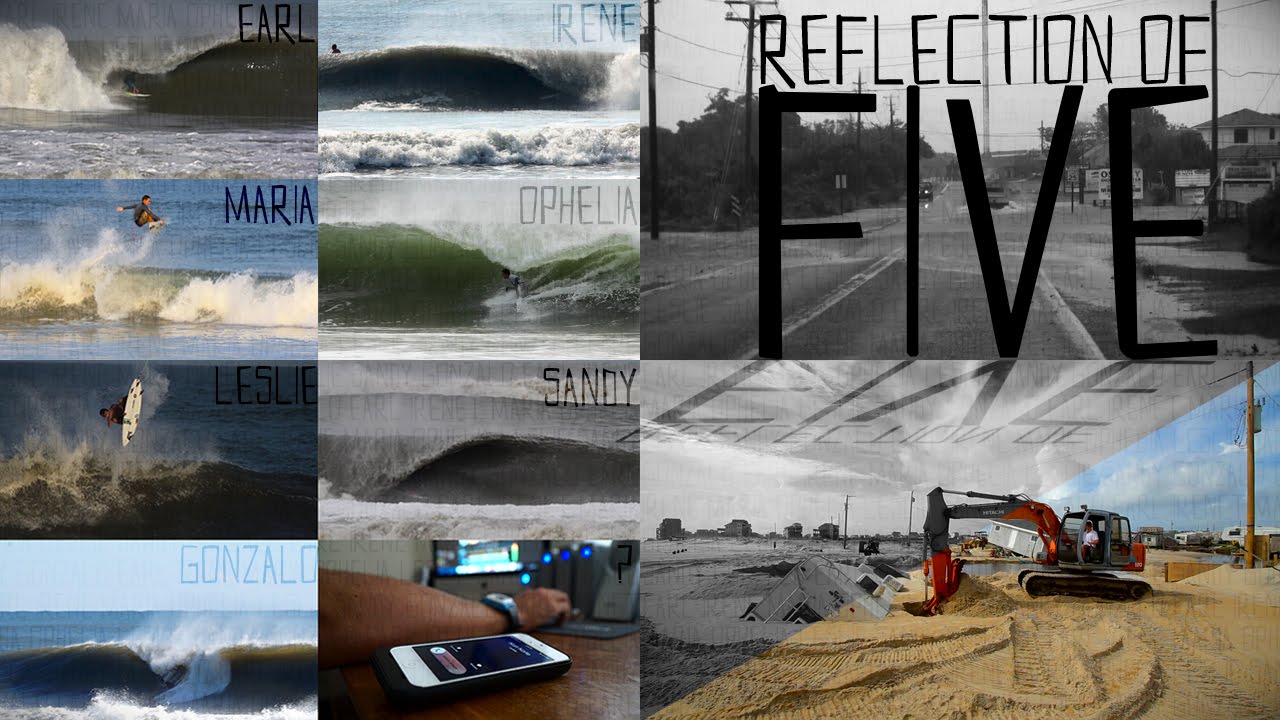 ソロショット撮影も含む過去5年間の米国東海岸ハリケーンスウェル映像:ブレット・バーリー