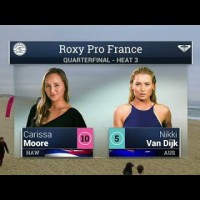 2015年度ウイメンズWCT第九戦「ロキシー・プロ・フランス」:四日目ハイライト