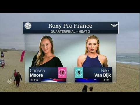 2015年度ウイメンズWCT第九戦「ロキシー・プロ・フランス」：四日目ハイライト