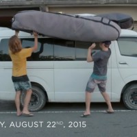 今年8月後半に台風スウェルを狙ったハワイアンサーファー!宮崎や千葉へと日本トリップ