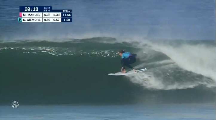 2015年度ウイメンズWCT第九戦「ロキシー・プロ・フランス」：二日目ハイライト