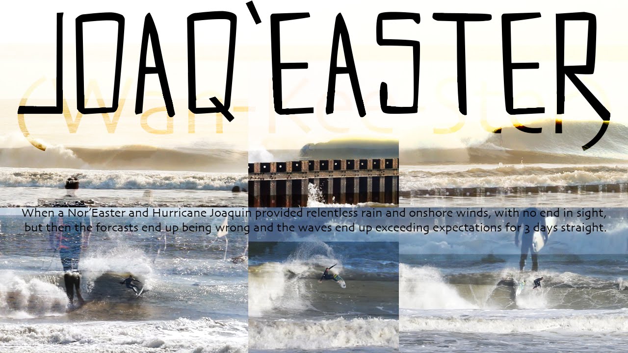 ソロショット撮影!米国東海岸のハリケーン「ホアキン」サーフ動画:ブレット・バーリー