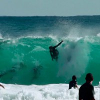 2016年ニューイヤースウェル到来のスナッパーロックス&バーレーヘッズ@オーストラリア