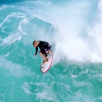 オアフ島ノースショアのエフカイでファンセッション:ジョンジョン・フローレンス