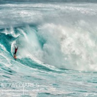 ジョーズ史上最もディープなバレル!エディ欠場のアルビー・レイヤーがエディ当日にメイク