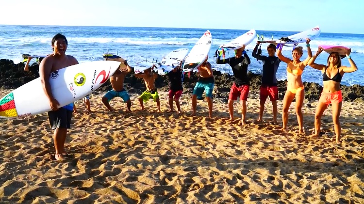 リップカールのグロムがオアフ島ノースショアでサーフキャンプ 16 サーフィン動画ニュース World Surf Movies