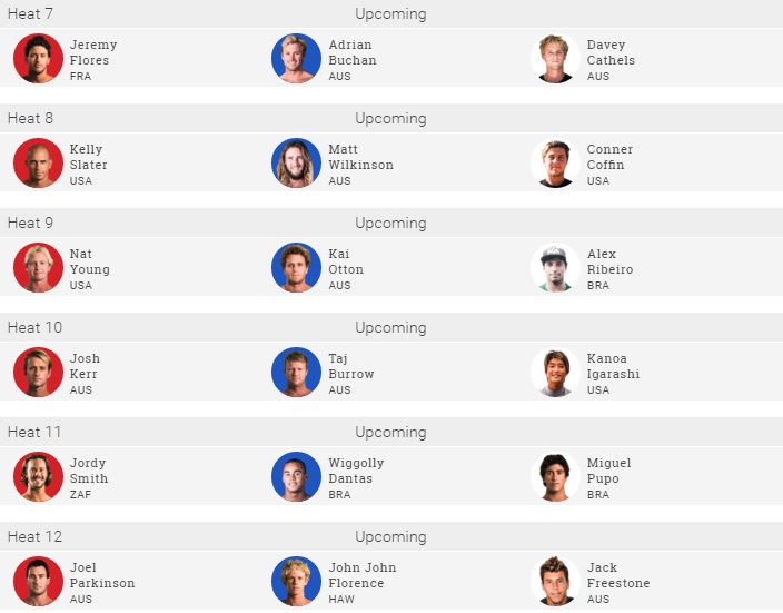 2016 Quik Pro R1 draw 2nd half
