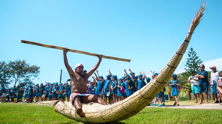 Caballitos de Totora at Aus