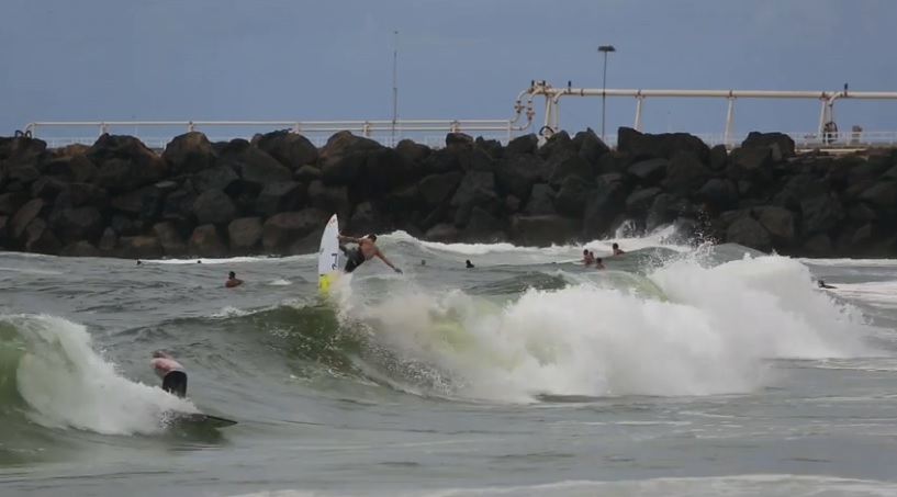 Dbah sesh during 2016 Quik Pro