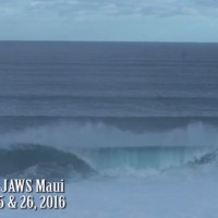 歴史的ビッグスウェルがハワイを襲った2月25&26日@マウイ島ジョーズ