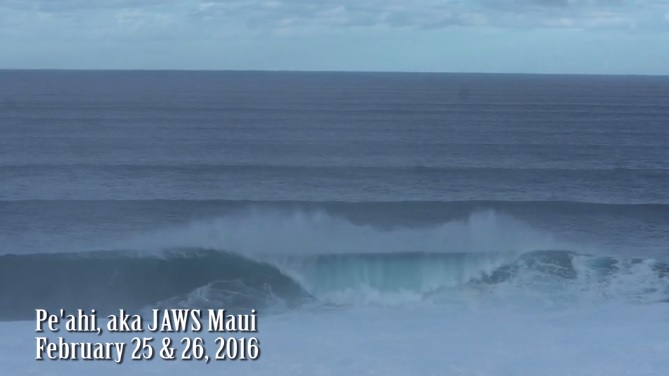 Jaws Maui Feb 25&26 2016