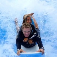 シェーン・ベッシェンが親子で楽しむミュンヘン空港＠ドイツのフローライダー