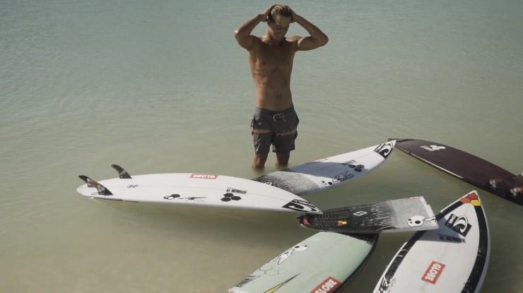 Soli Bailey boards testing at Fiji