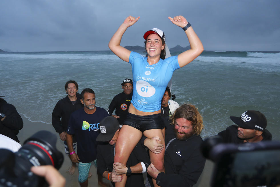 優勝のタイラー・ライト　photo:WSL