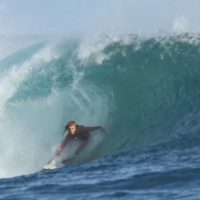 オアフ島(ハワイ)サウスショアのアラモアナ・ボウルズで波浪注意報発令@2016/6/22