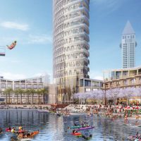 サンディエゴの大型商業施設の再開発プランに提案されたケリー・スレーターのウェイブプール