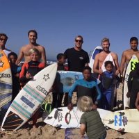 ジョンジョンとセッションまで!WCTサーファーとJベイのローカルグロムの触れ合い