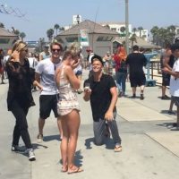 シーバスが2016年USオープン期間中にロマンティックなプロポーズを決行