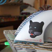 デーン・レイノルズのシグネチャーフィンモデル「ブラックパンサー」について