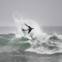 ウィルコが無念の一コケとなった2016年WCT第八戦「ハーレープロ」:二日目