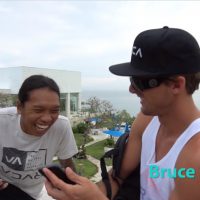 2016年リップカールカップでバリ島を訪れたブルース・アイアンズのフリーサーフ