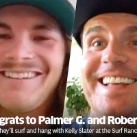 ケリーのウェイブプールでサーフできる権利「ゴールデンチケット」の当選者決定