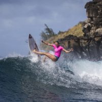 上位陣は順当に勝ち上がった2016年WCT第十戦「マウイ・ウイメンズ・プロ」初日