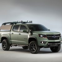 シボレーとハーレーによるサーファー仕様のコラボモデル「Colorado Z71」