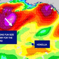 2016年WCT第十戦「マウイ・ウイメンズ・プロ」の最新波予報