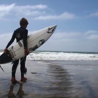 南カリフォルニアの13歳サーファー!リーヴァイ・スロースンの2016年フリーサーフ