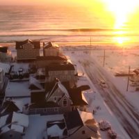 米ニュージャージーで冬のストーム通過後のウインターセッション@2017年1月