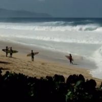 今季ベストとなったパイプライン(ハワイ)でのスーパーセッション@2017/1/19